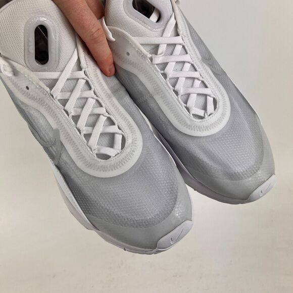 Nike Air Max 2090 mens size 15 athletic sneakers shoes white grey NEW - Picture 9 of 12